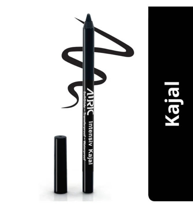 Auric Longlast Kajal, Ebony Black - 0.32 G