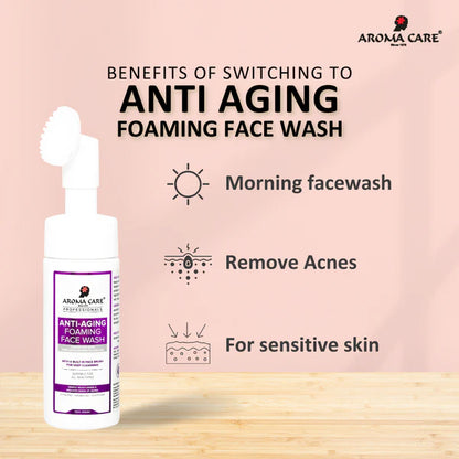 Aroma Care Anti Aging Foaming Face Wash (150ml)