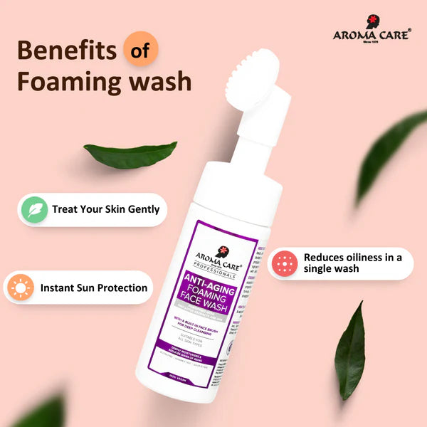 Aroma Care Anti Aging Foaming Face Wash (150ml)