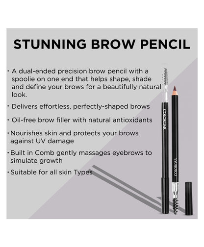 Colorbar Stunning Brow Pencil - Chestnut 001 (1.08gm)