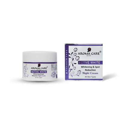 Aroma Care Active White Whitening & Spot Reduction Night Cream