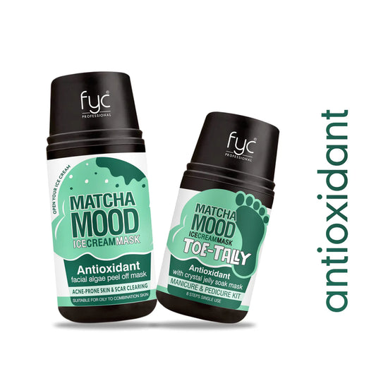 FYC Matcha Mood Facial Kit & Mani Pedi Combo