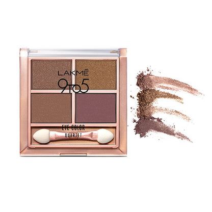 Lakme 9 To 5 Eye Color Quartet Eye Shadow - Mystic Nudes