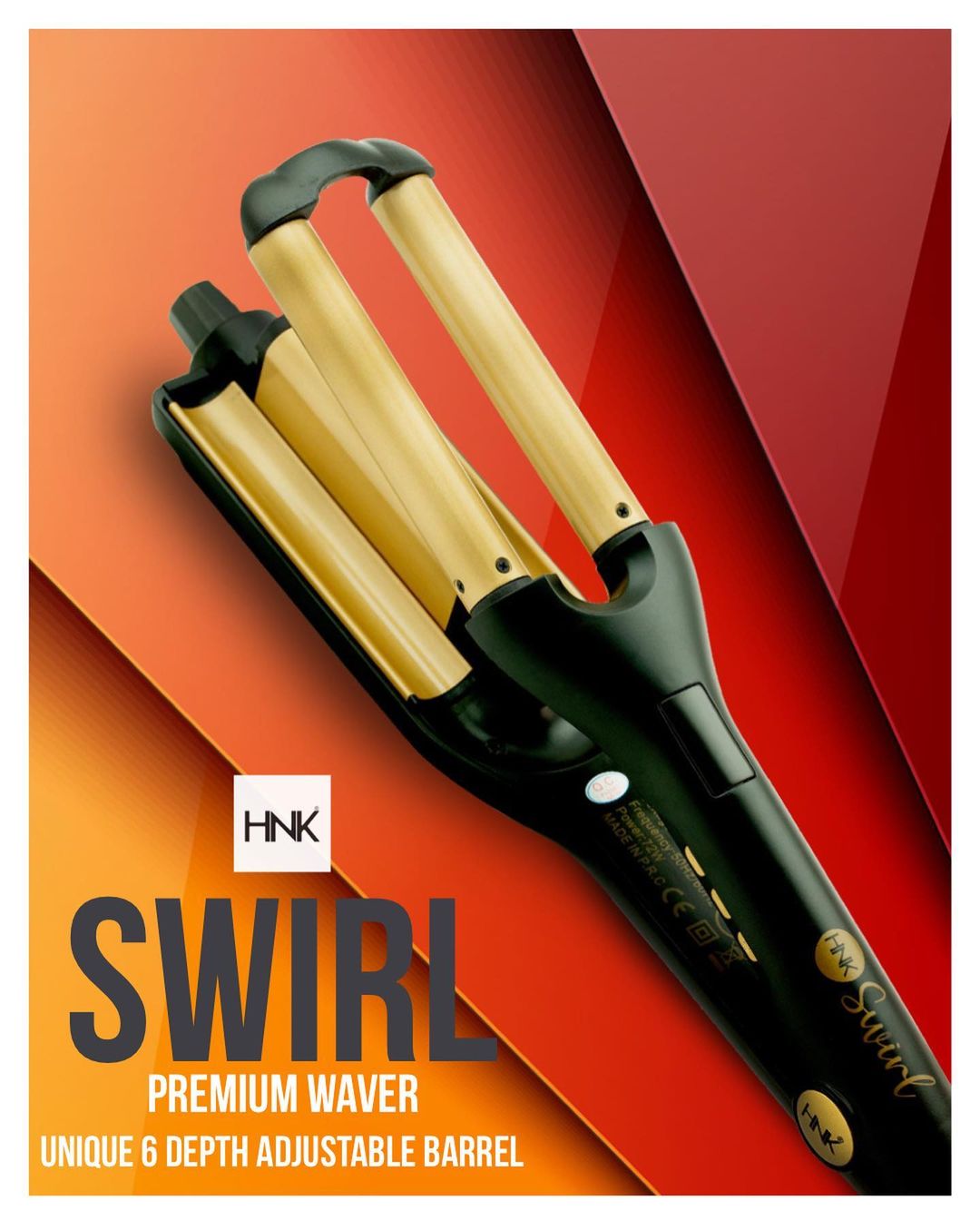 HNK Swirl Premium Iron 360c swivel cord