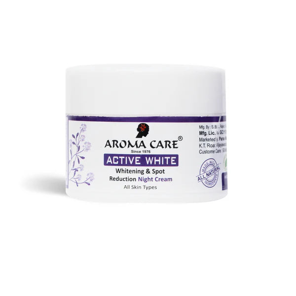 Aroma Care Active White Whitening & Spot Reduction Night Cream