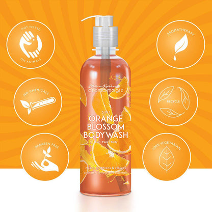 Aroma Magic 3 In 1 Orange Blossom Bodywash (Hair- Face- Body) (500ml)