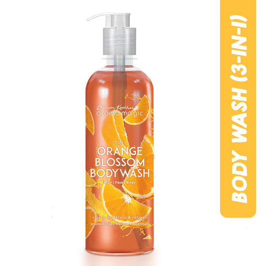 Aroma Magic 3 In 1 Orange Blossom Bodywash (Hair- Face- Body) (500ml)