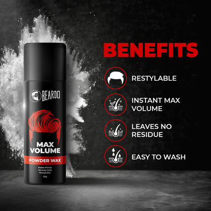 Beardo Max Volume Powder Wax 10g