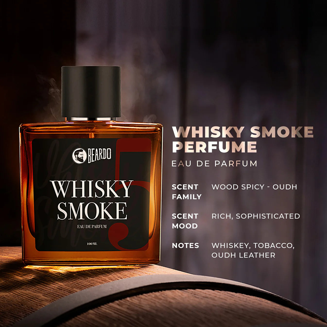 Beardo Whisky Smoke Perfume EDP