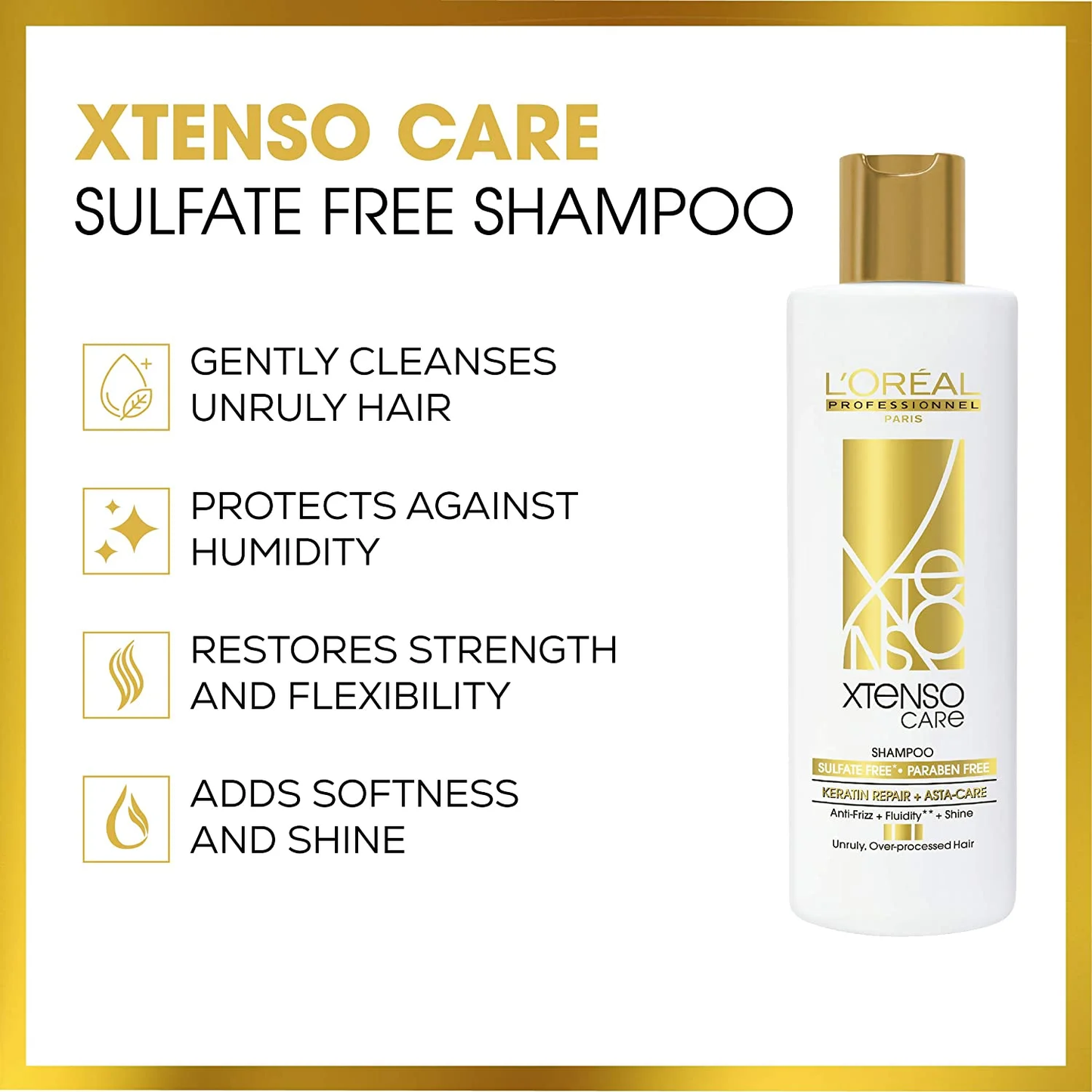 Loreal Pro - Xtenso Care Gold Shampoo 250 ml