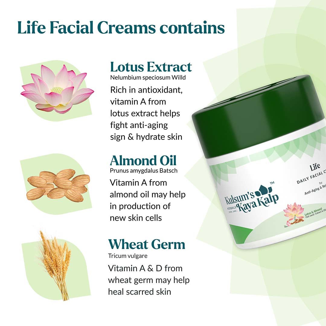 Kulsum's Kaya Kalp Life Daily Facial Cream