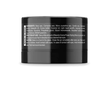 Beardo Creme Power Styling Wax 75g