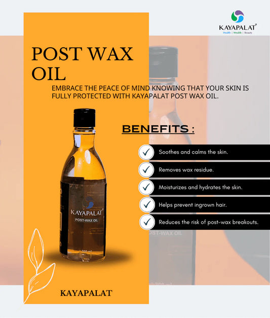 Post Wax Oil