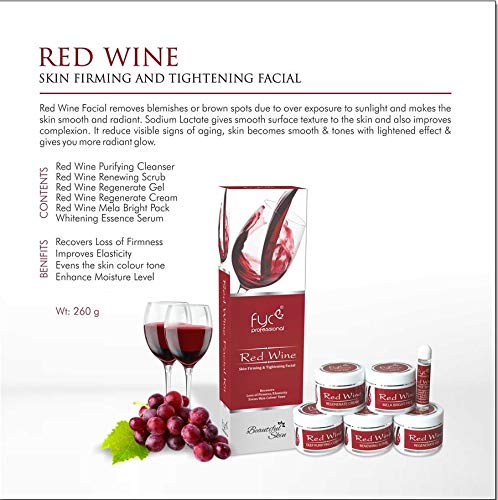 FYC RED WINE SKIN FIRMING & TIGHTENING FACIAL KIT