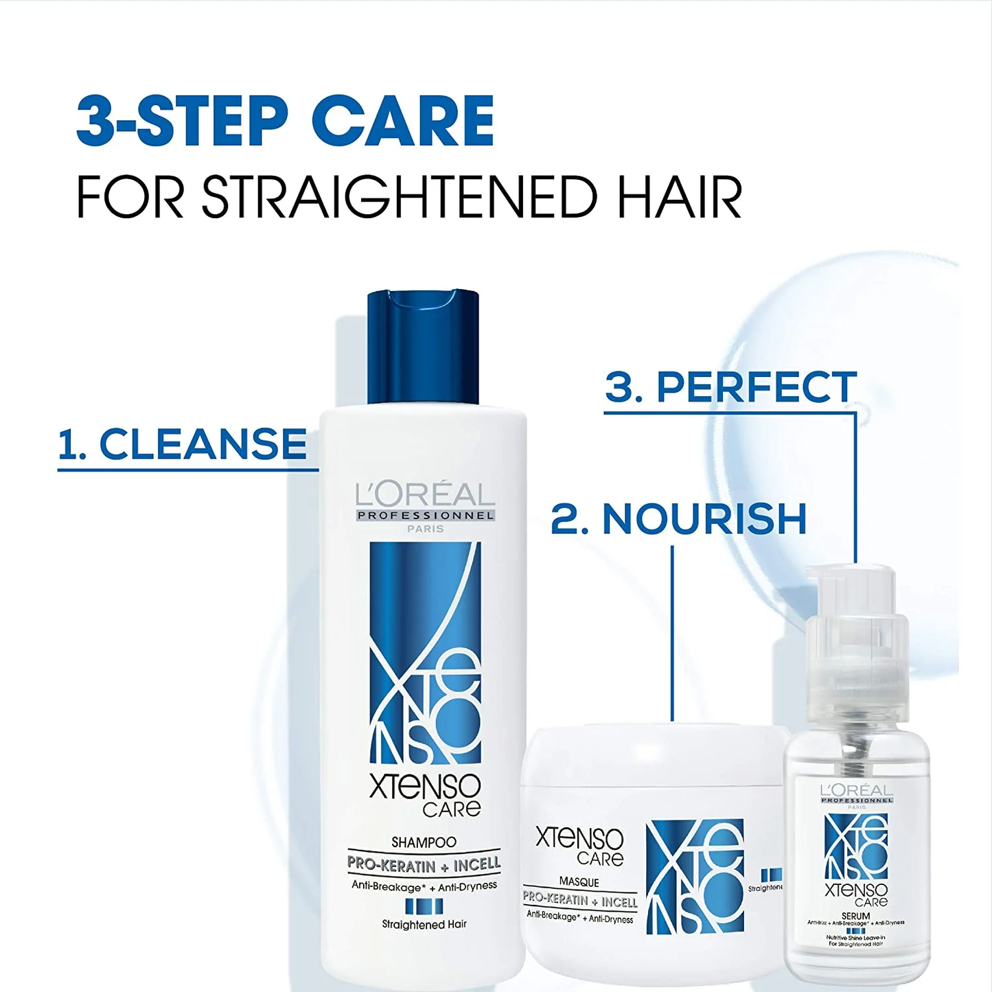 Loreal Pro - Xtenso Care Blue Shampoo 250 ml