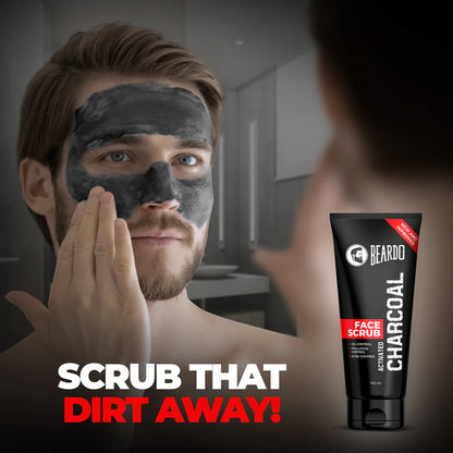 Beardo Activated Charcoal Face Scrub