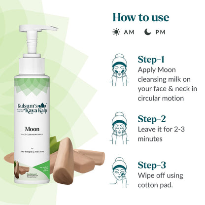 Kulsum's Kayakalp Moon Face Cleansing Milk