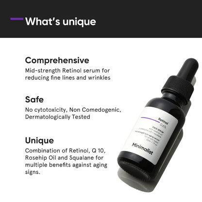 Minimalist Retinol 0.6%