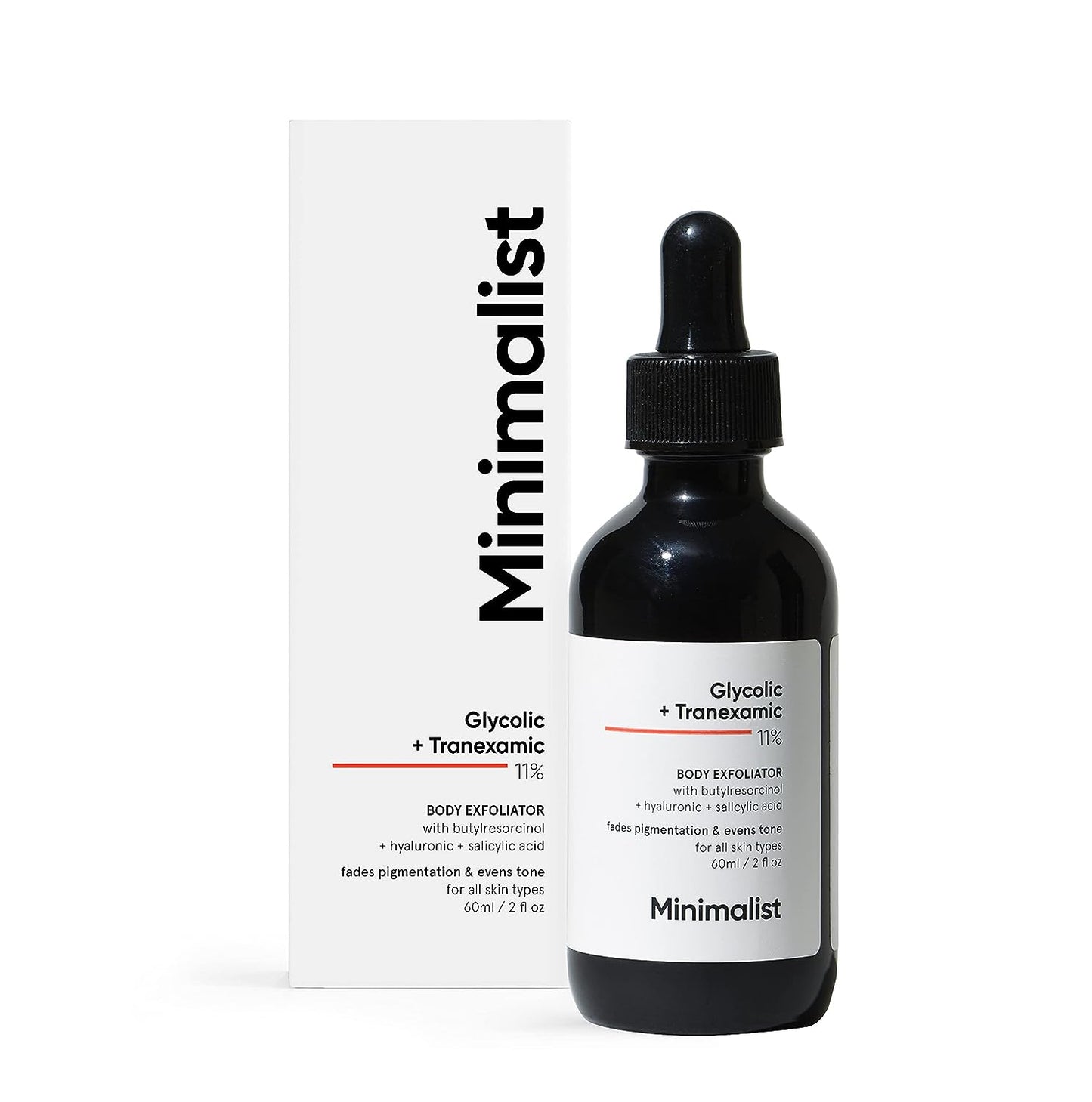 Minimalist Glycolic + Tranexamic 11% Body Exfoliator