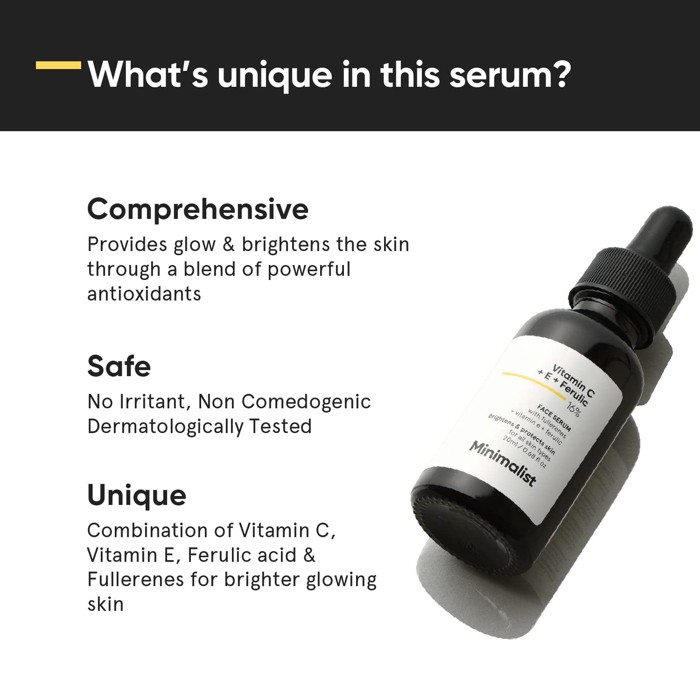 Minimalist Vitamin C + E + Ferulic 16%