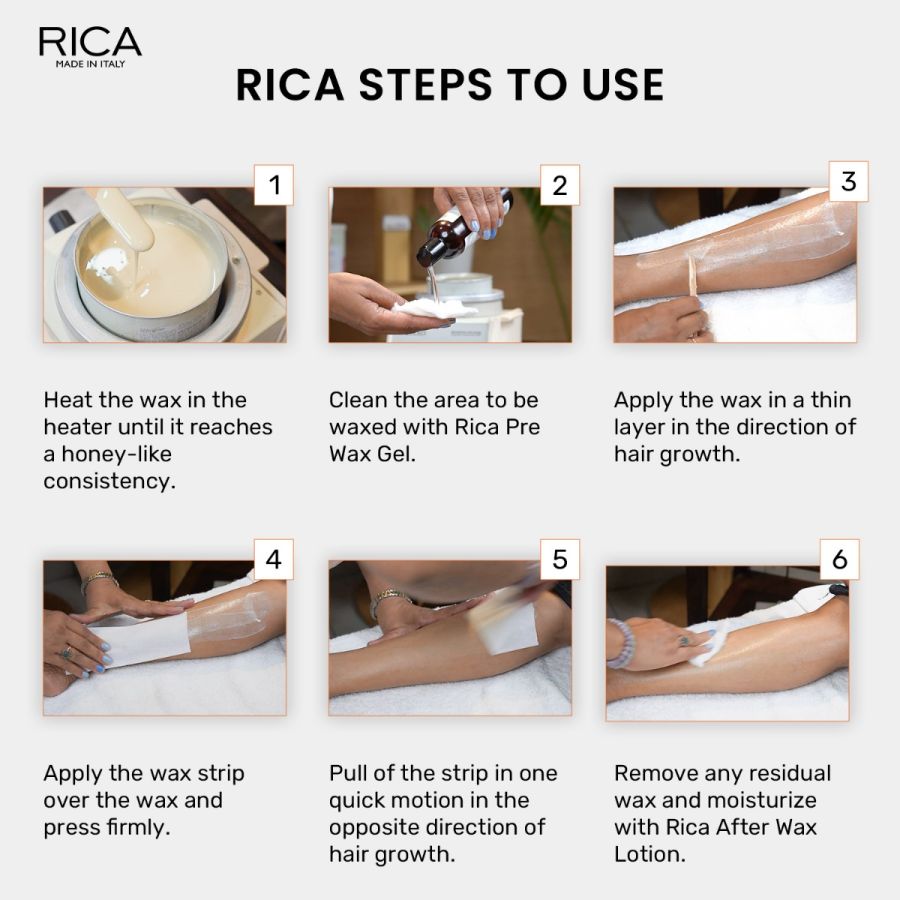 Rica White Chocolate Liposoluble Wax-800 ml