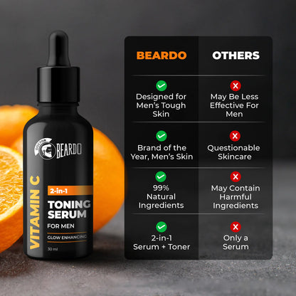 Beardo Vitamin C 2 in 1 Toning Serum 30ML