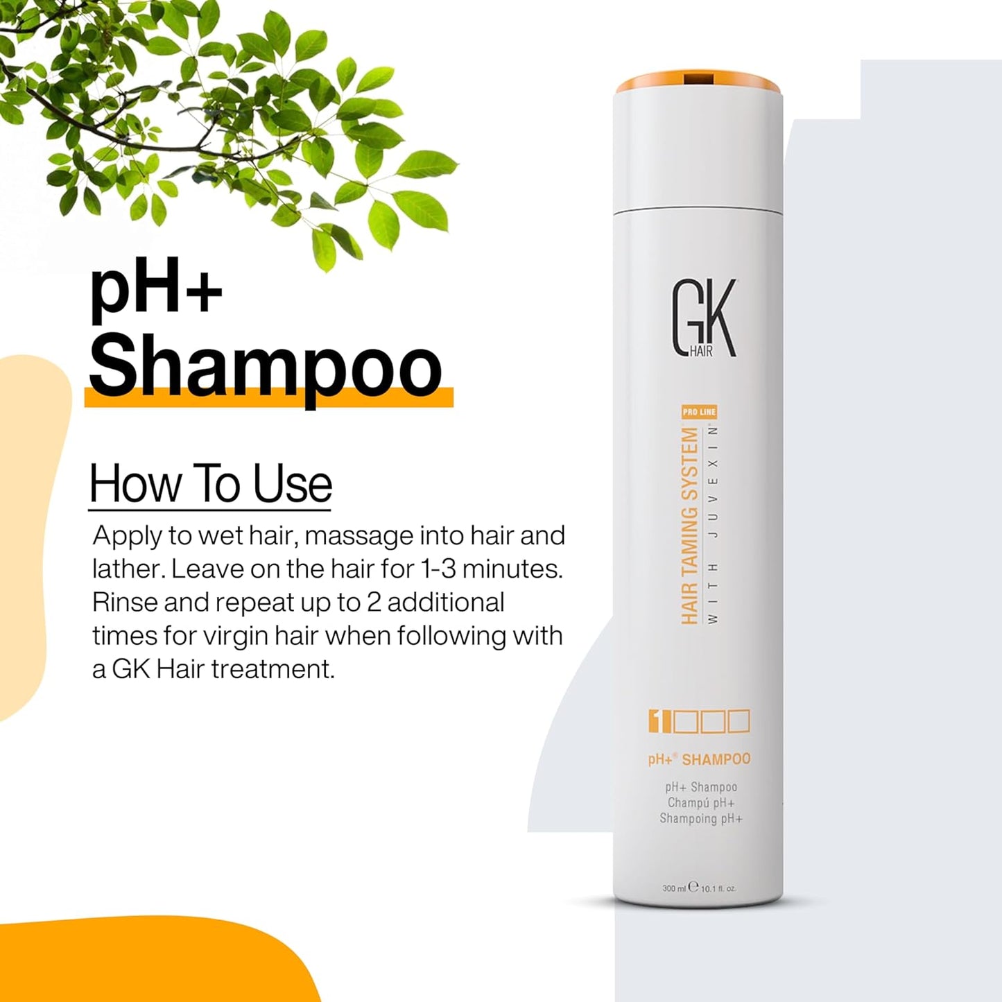 GK Hair PH+ Shampoo 300 Ml