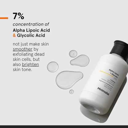 Minimalist Alpha Lipoic + Glycolic 07%