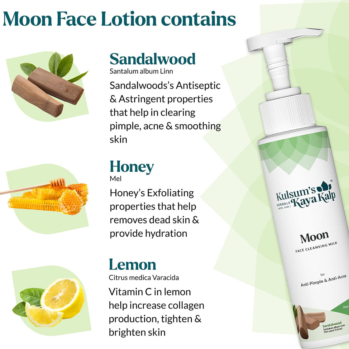 Kulsum's Kayakalp Moon Face Cleansing Milk