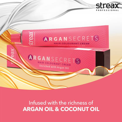 Streax Argan Secrets Hair Colourant Cream Hair Color