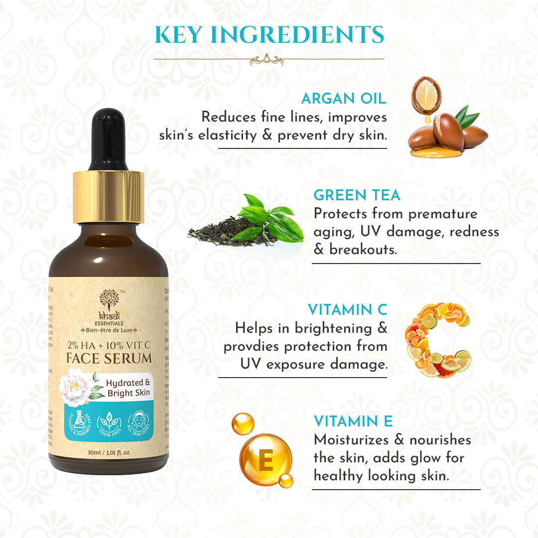 KHADI HA & Vitamin C Face Serum , 30ml