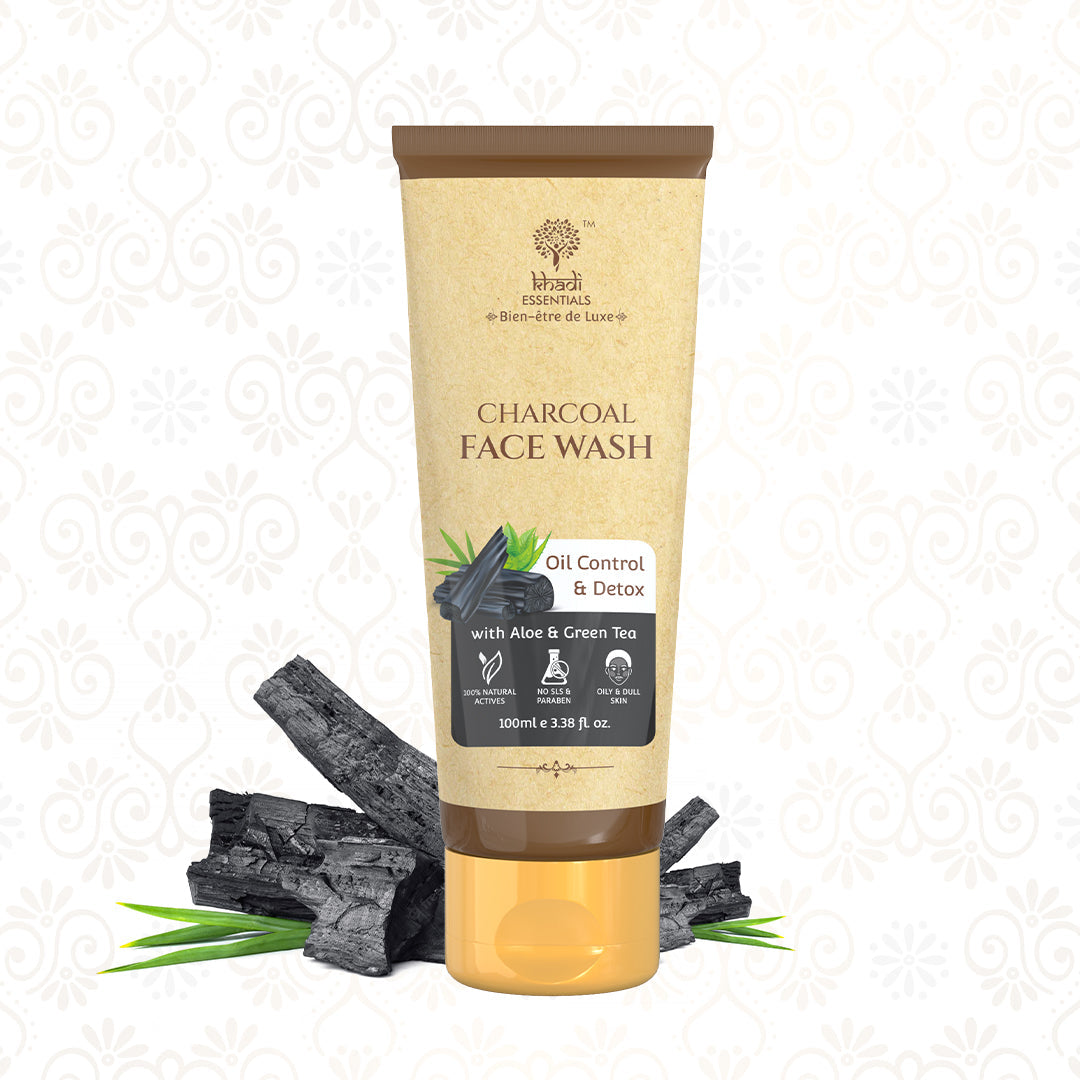 KHADI Charcoal Face Wash - 100ml , 100ml