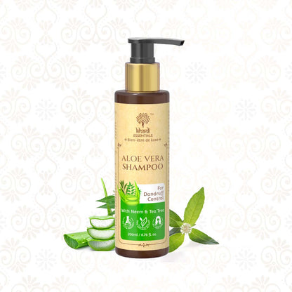 KHADI Aloe, Neem & Tea Tree Shampoo , 200ml