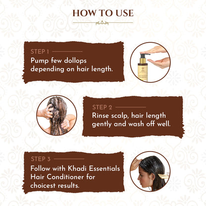 KHADI Sandalwood Hair Shampoo , 200ml