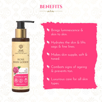 KHADI Rose Body Lotion , 200ml