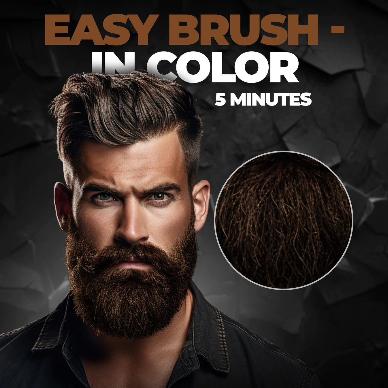 Beardo Beard Color Dark Brown