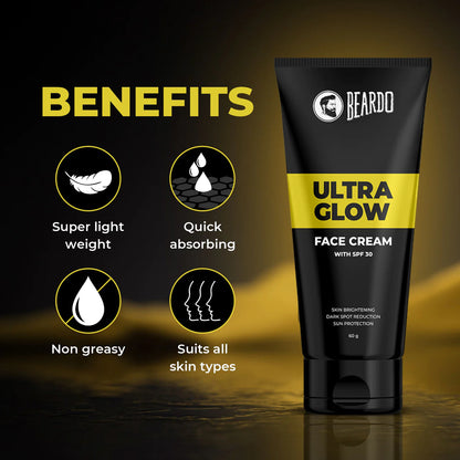 Beardo Ultraglow Face Cream (SPF-30) 60g