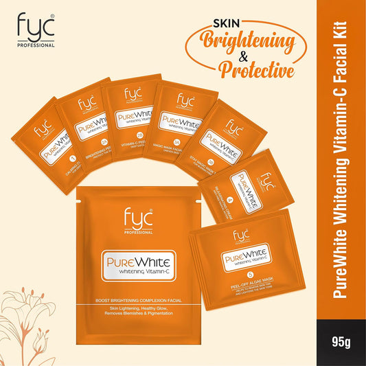 FYC Professtional Pure White Whitening Vitamin C Facial Kit - 95 G