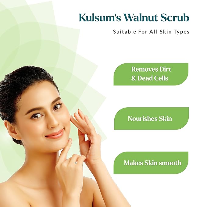 Kulsum Kayakalp Walnut Face Scrub