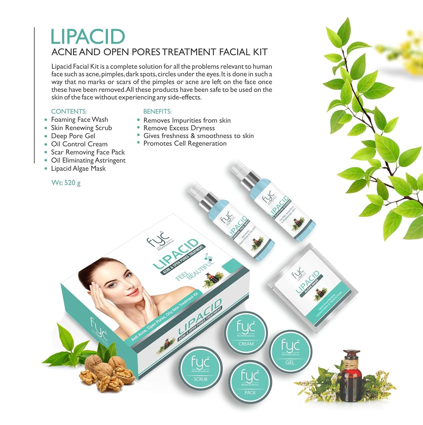 FYC Lipacid Facial Kit