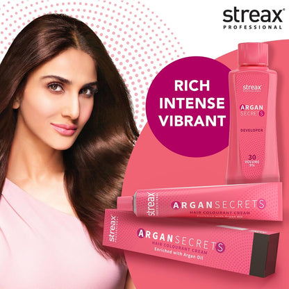 Streax Professional 40 Volume 12% Developer For Argan Secrets Colorant (250ml)