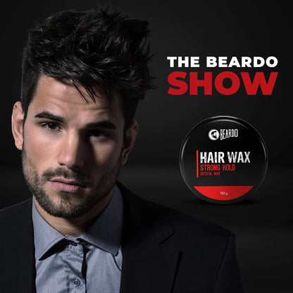 Beardo Hair Wax Strong Hold Crystal Gel Wax