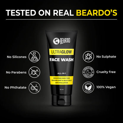 Beardo Ultraglow Facewash for Men 50ML