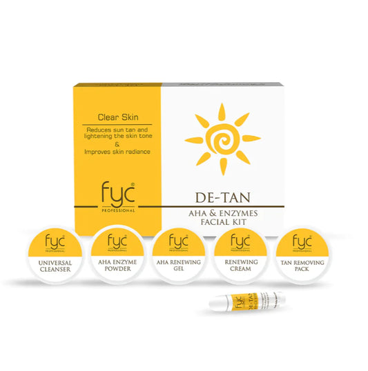 FYC DE-TAN AHA & ENZYMES FACIAL KIT