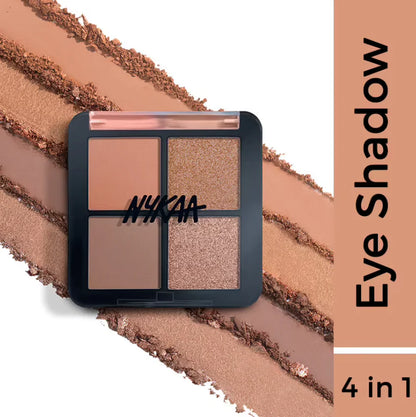 Nykaa Cosmetics Eyes On Me! 4 In 1 Quad Eyeshadow Palette