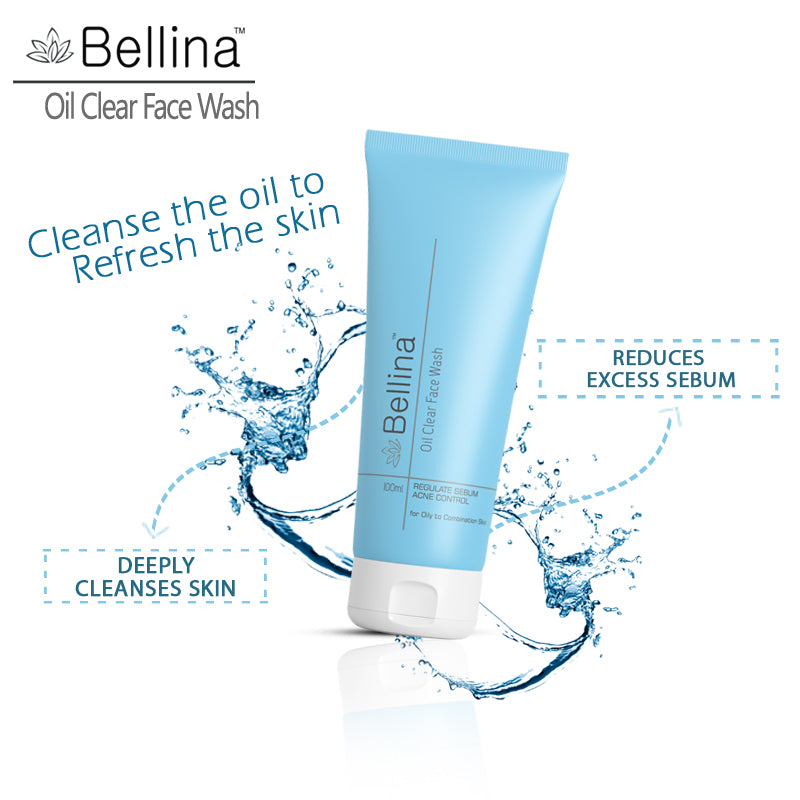 Bellina Oil Clear Face Wash-100ml