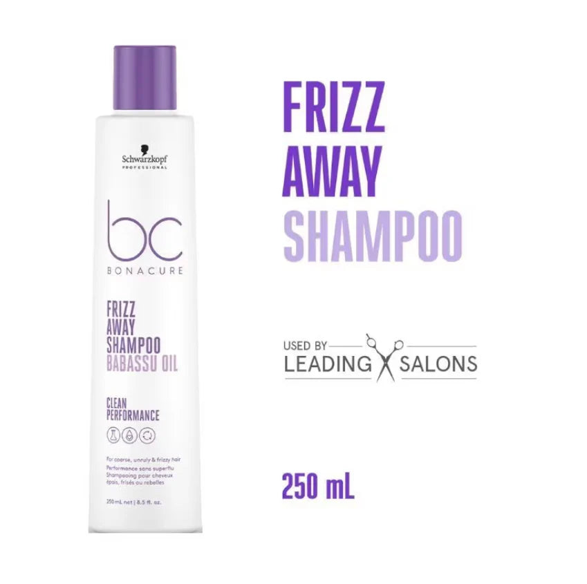 Schwarzkopf Professional Bonacure Frizz Away Shampoo With Babassu Oil