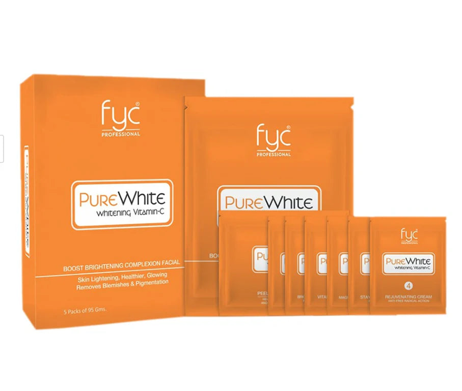 FYC PURE WHITE WHITENING VITAMIN-C FACIAL KIT