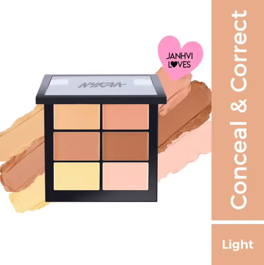 Nykaa Skingenius Conceal & Correct Palette - Light 01