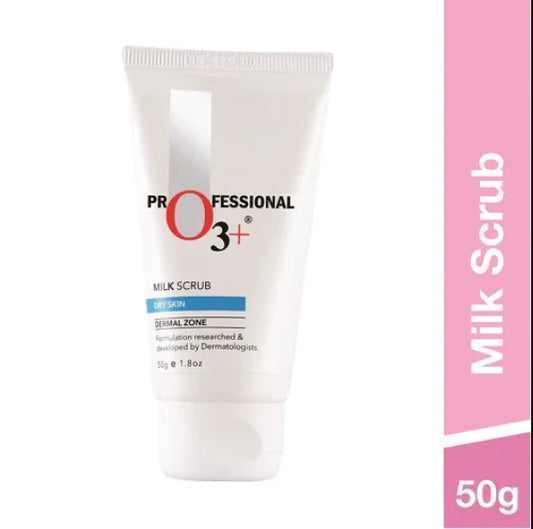 O3+ Milk Scrub Dry Skin Dermal Zone (50gm)